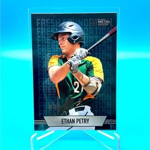 2024 Skybox Metal Universe🔥Ethan Petry🔥Aqua Fresh Foundations Rookie! 😮 #FF31